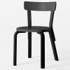Black Lacquered Legs, Seat and Back