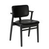 Black Stained Birch / Black Leather Prestige