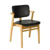Honey Stained Birch / Black Leather Prestige