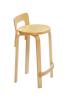 Seat Birch Veneer / Legs and Backrest Natural Lacquered