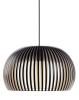 Black Laminated (Black textile cable + ceiling cup)