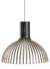 Black Laminated (White textile cable + ceiling cup)