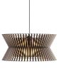 Black Laminated (Black textile cable + ceiling cup)