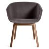 Storm Velvet / Walnut