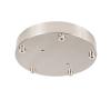 Round, Brushed Nickel