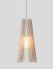 White Washed Oak Shade, White Metal Accents