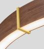 Walnut / Brushed Brass