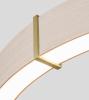 White Washed Oak / Brushed Brass