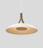 Blanc - White & White / Brushed Brass / Tan / White Washed Oak