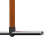 Chrome with Orange Webbing