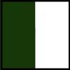 Dark Green - White