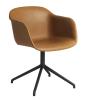 Refine Leather Cognac / Anthracite Black