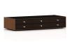 Walnut and Dark Brown Walnut Combination