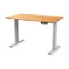 Bamboo Top with Silver Base