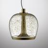 Transparent Pulegoso with metal powder inclusion / Vintage Brass 