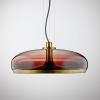 Shaded Burgundy / Vintage Brass 