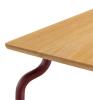 Teak Top / Bordeaux Frame
