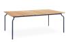 Teak Top / Night Blue Frame