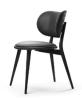 Black Stain Beech with Black Leather Seat