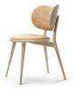 Matt Lacquered Oak with Natural Tanned Leather Seat