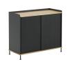 Lacquered Oak/Anthracite Black