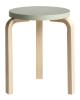 Natural Lacquered Legs, Green Seat
