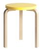 Natural Lacquered Legs, Yellow Seat