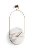 Calacatta Gold Marble / Brass