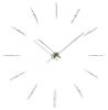 12 Time Signals Chromed and Walnut, Walnut Hands (N)