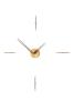 4 Time Signals Polished Brass and Walnut, Walnut Hands