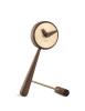 Gold Brass with Walnut Hands