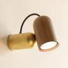 Walnut / Brass