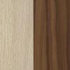 Oak untreated / Walnut