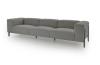 Riccio 50 fabric with Rovere Grigio Legs