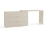 Seta matt lacquered dresser and desk