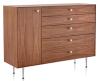 5 Drawers with 1 Left Door
