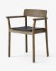 Smoked Oak / Noble Aniline Leather Black