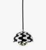Pattern Black/white / Black Fabric Cord