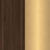 Walnut / Brass
