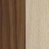 Walnut / Oak treated with clear oil