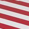 White & Red Stripe