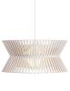 White Laminated (White textile cable + ceiling cup)
