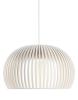White Laminated (White textile cable + ceiling cup)