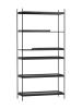 Configuration 9 (Shelves: 2 short black + 4 wide black)